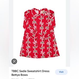 The Beaufort bonnet Sadie sweatshirt dress like new condition size 5T and 3T